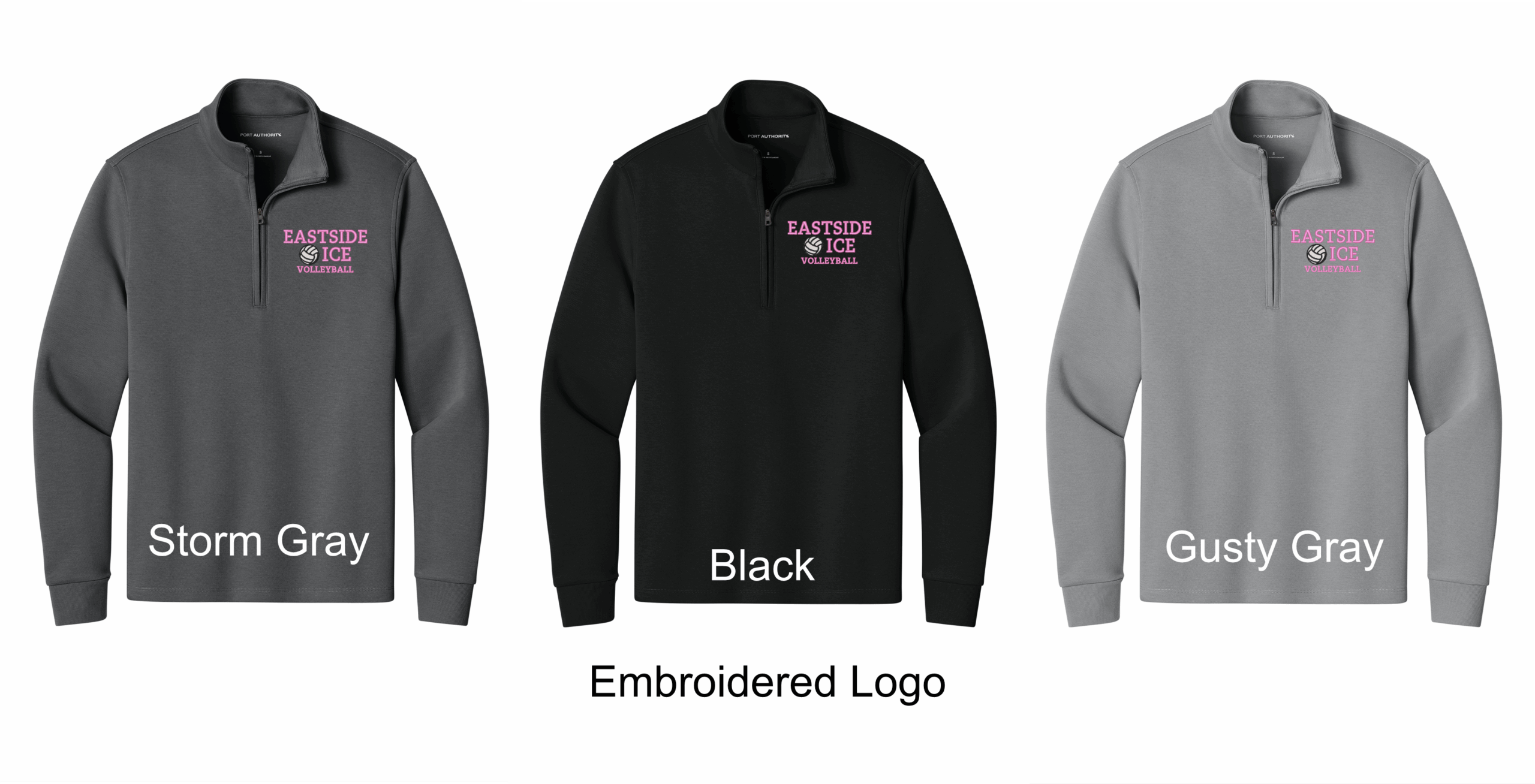K210 New Port Authority Wearever Signature Double Pique 1/4-Zip