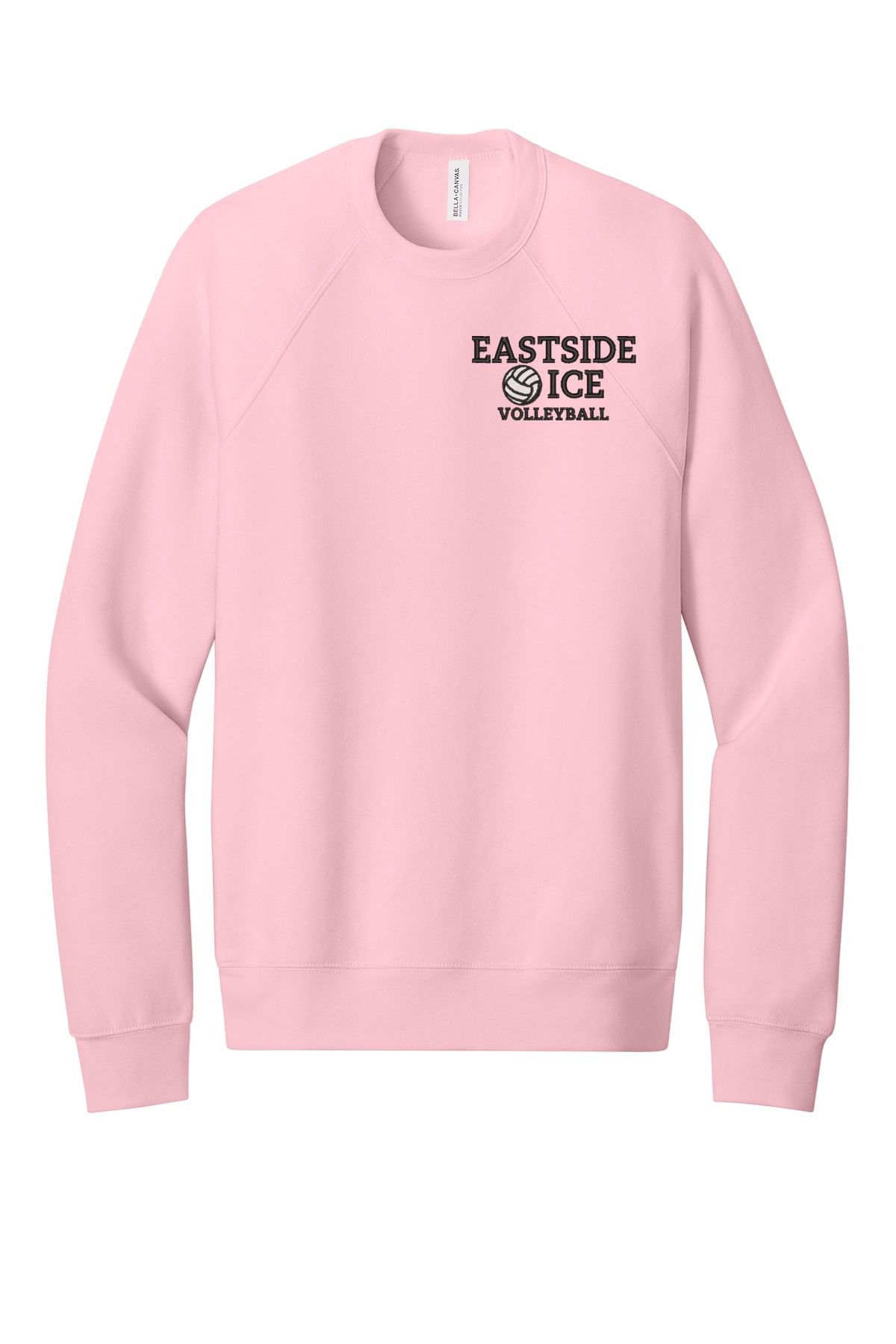 BC3901 BELLA+CANVAS Unisex Sponge Fleece Raglan Sweatshirt - Image 3