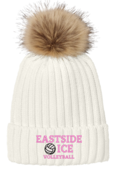 C990 Port Authority® Faux Fur Pom Beanie